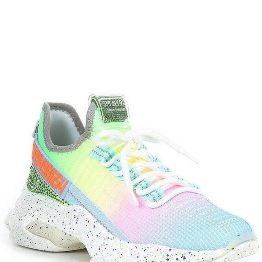 Steve Madden maxima rhinestone sneakers